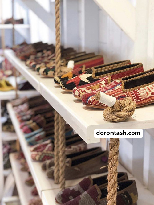 Kilim Shoes Production