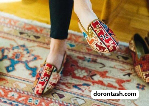 All kinds of models Kilim Shoes Production