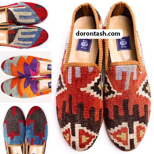 Kilim Shoes Production