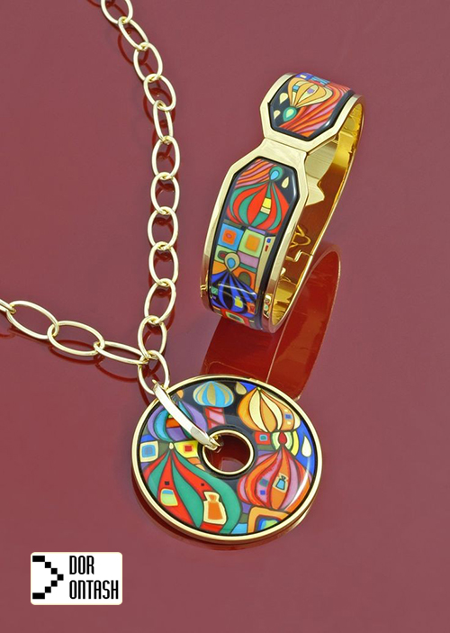 Enamel jewelry