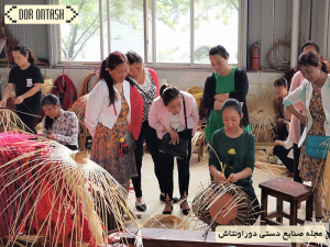 Bamboo weaving in China