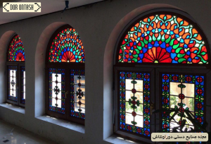 نافذة وشاح في العمارة الإيرانية