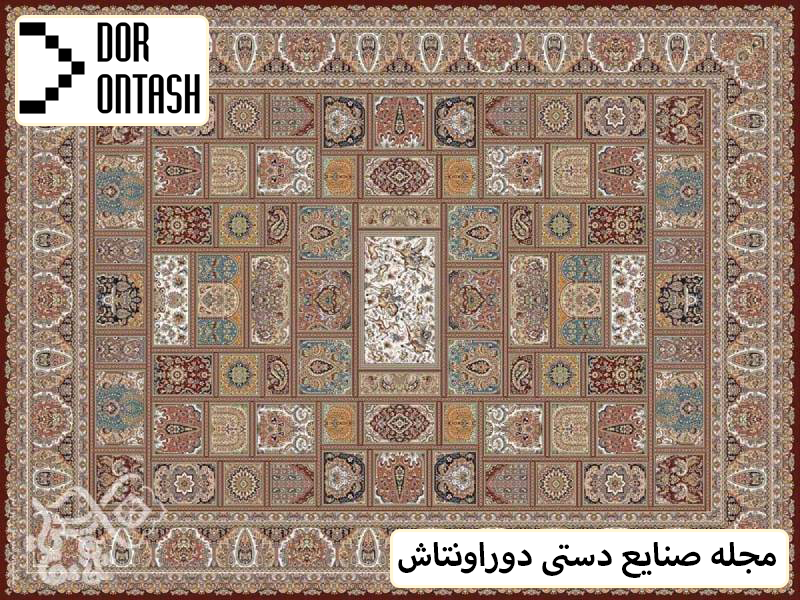 Kashan handwoven carpet