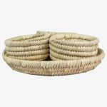 سرویس اردورخوری گرد حصیری 3 تایی - Image 5